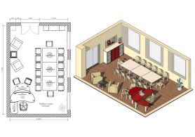 Изображение проекта #2 (План расстановки мебели)